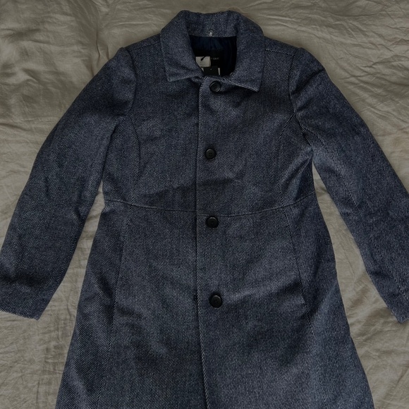 NWT Banana Republic Factory navy blue coat - Picture 5 of 7
